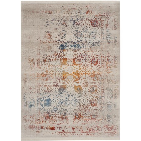 Safavieh Vintage Persian Medium Rectangle Rugs Light Grey & Multi Color - 5 ft. x 7 ft. 6 in. VTP409C-5